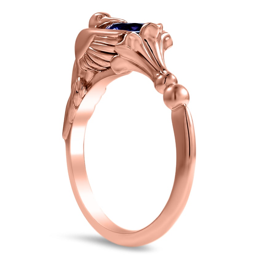 Gold hot sale hummingbird ring